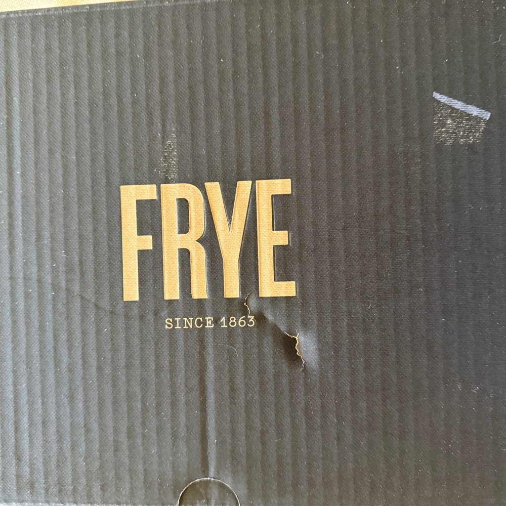 Frye Women's Melanie Slip-On Leather Flats in Chestnut Brown-NIB - Picture 14 of 15